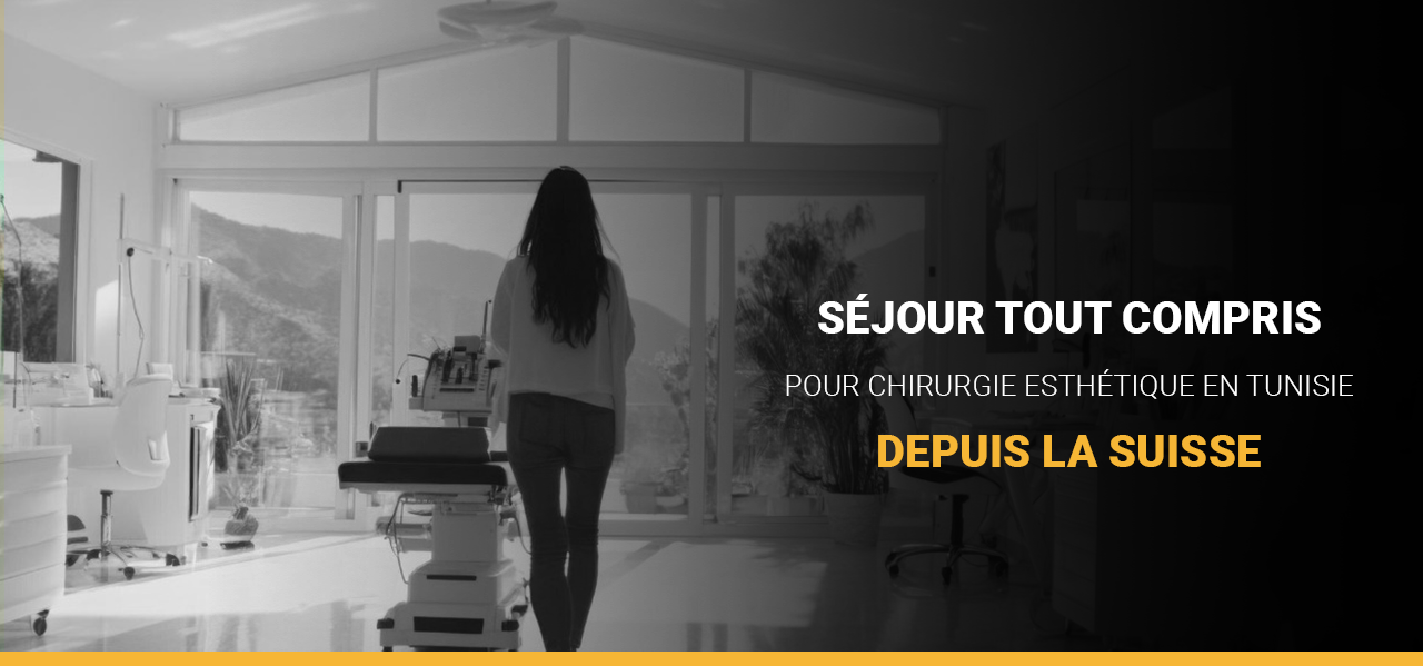 Séjour tout compris pour chirurgie esthétique en Tunisie depuis la Suisse 🇨🇭✈️🇹🇳